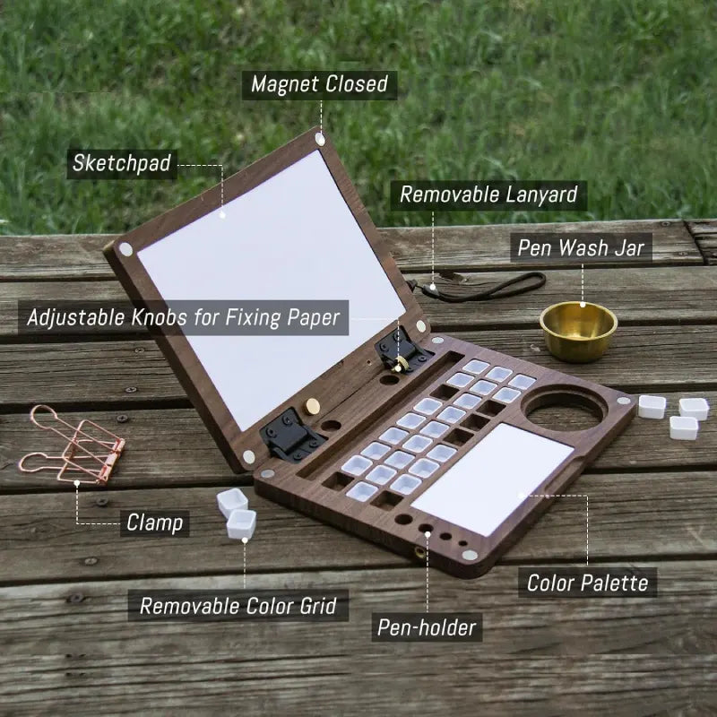 Handmade Walnut Art Kit (Master Edition)