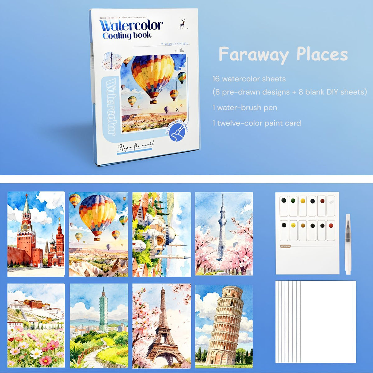 The Tri-Fold Watercolor Kit