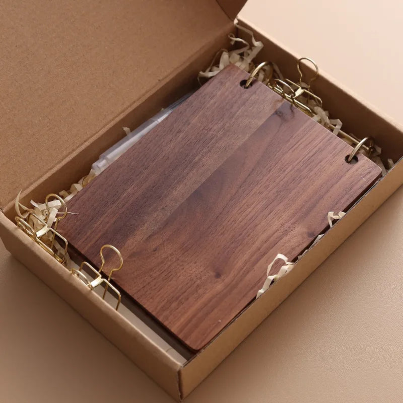 Portable Walnut Art Journal