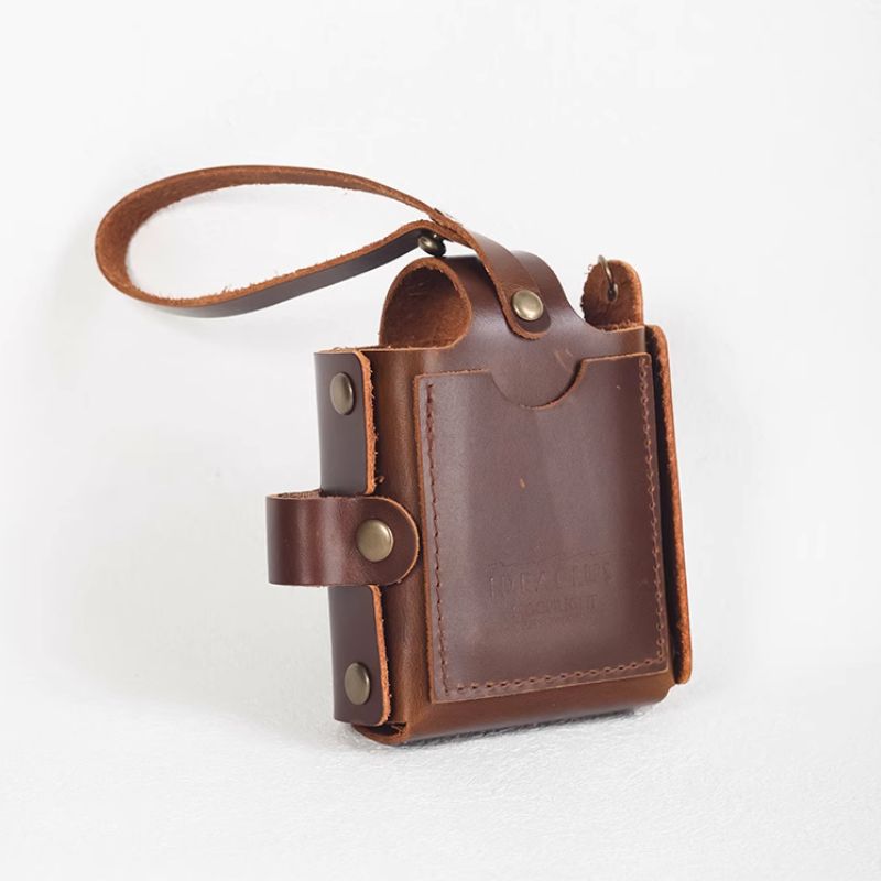 Leather Case for Handmade Walnut Art Kit