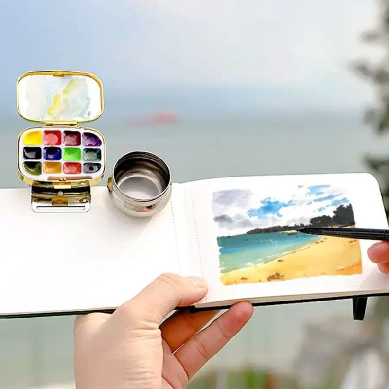 ArtMate - Travel-Ready Painting Kit (Gold Edition)