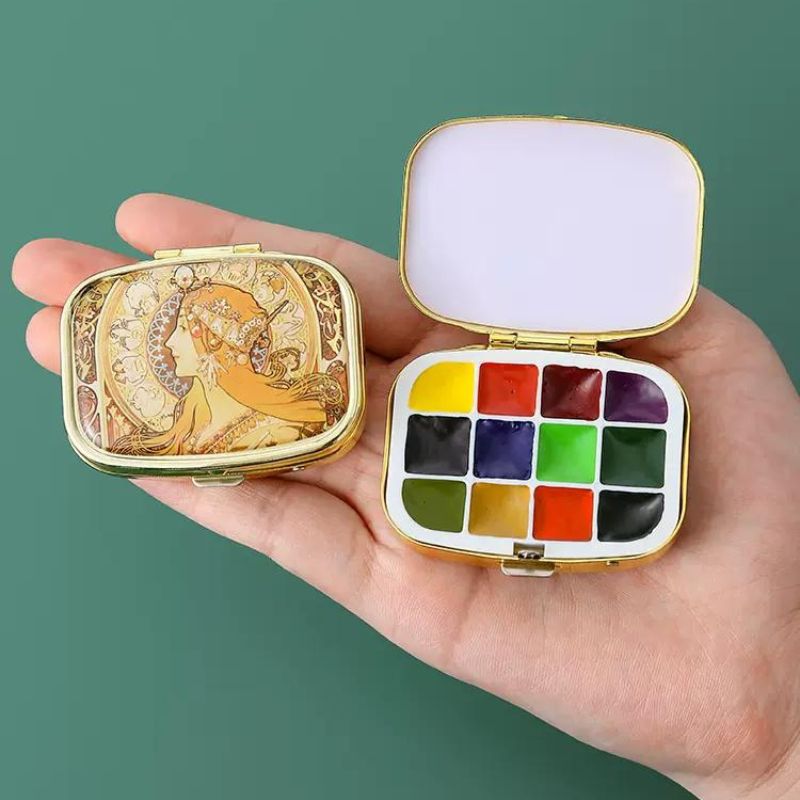 ArtMate - Travel-Ready Painting Kit (Gold Edition)