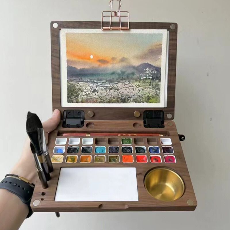 ArtMate - Handmade Walnut Art Kit (Master Edition)