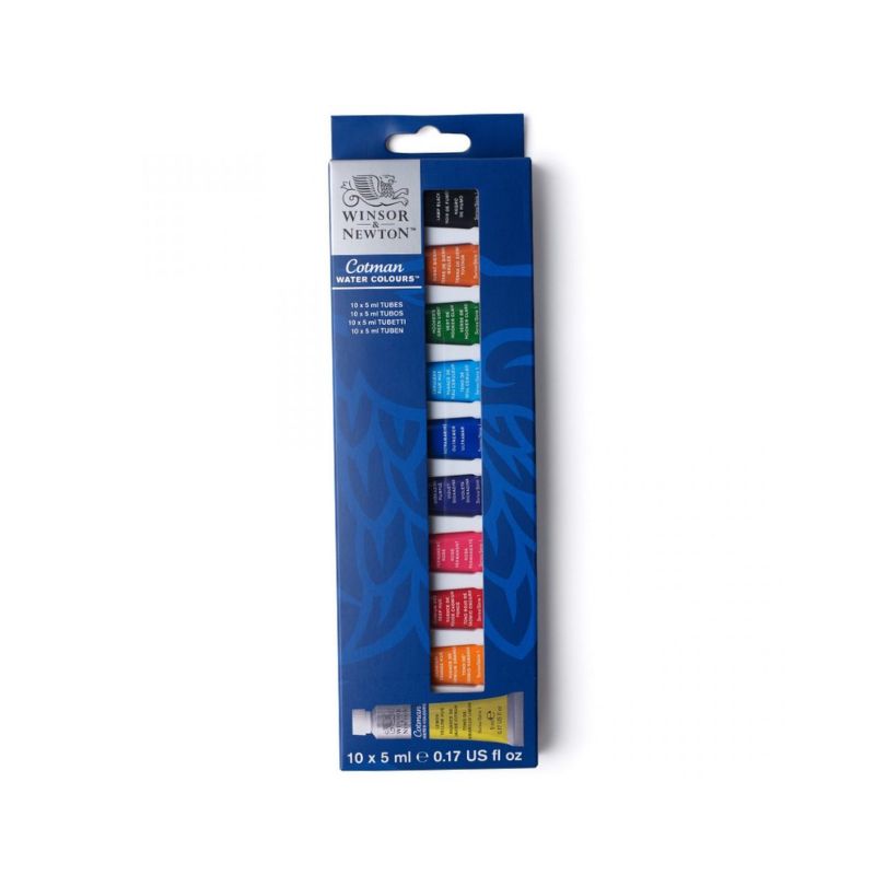 Winsor & Newton® Cotman - 10-Piece Watercolor Set